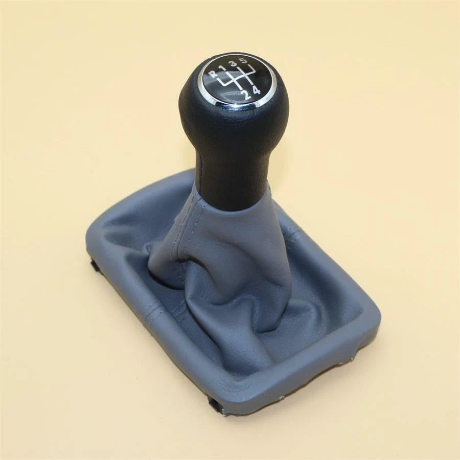 For VW Volkswagen Beetle 1998-2010 5 Speed Gear Shift Knob Gaiter Gray Boot — 第 2/4 张图片