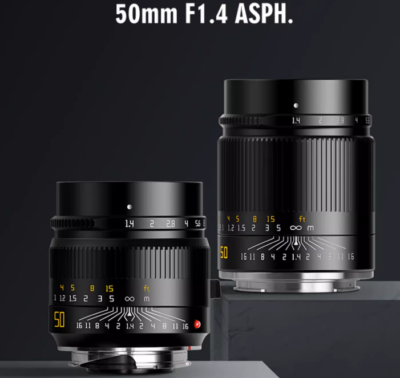 TTArtisan 50mm F1.4 Large Aperture Lens for Sony E Mount RF R R6