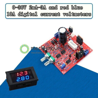 DIY Kit 0-30V Network 2mA-3A Continuously Adjustable DC Regulated Power Supply