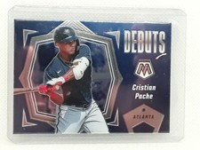 Cristian Pache 2021 Mosaic Baseball - Debuts #PD2 - Atlanta Braves
