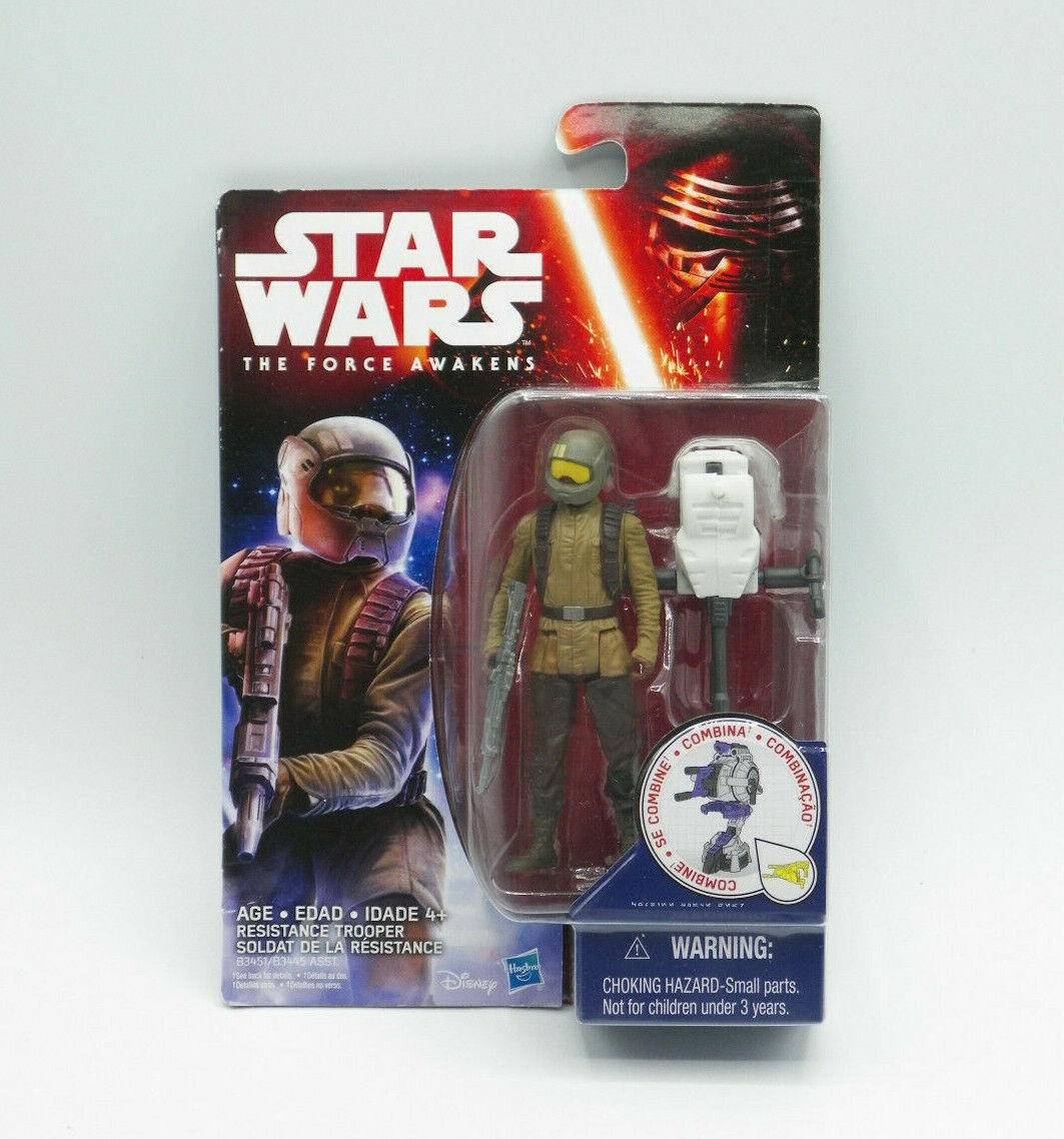 Star Wars The Force Awakens Resistance Trooper Figure Hasbro New 