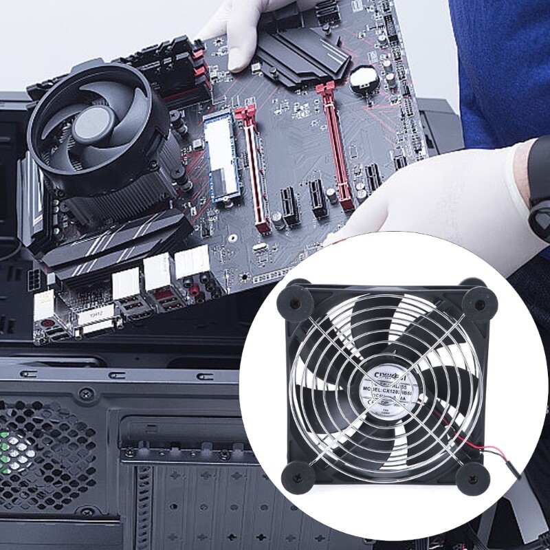 120mm USB Fan Computer Heat Sink for Receivers DVRs Improve Air