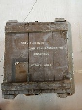 Netherlands Niederlande Munitionskiste Holz  Holzkiste 56 x 46 x 34 cm