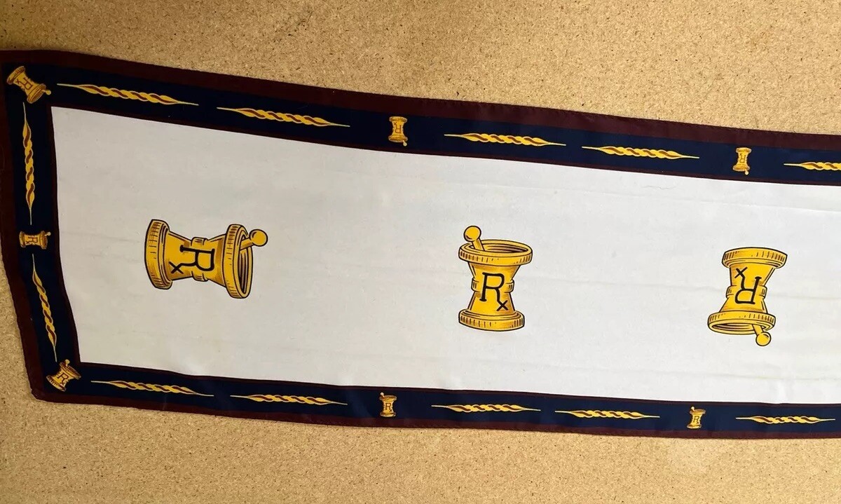 Pharmacy Pharmacist Theme Rectangular Polyester N… - image 1