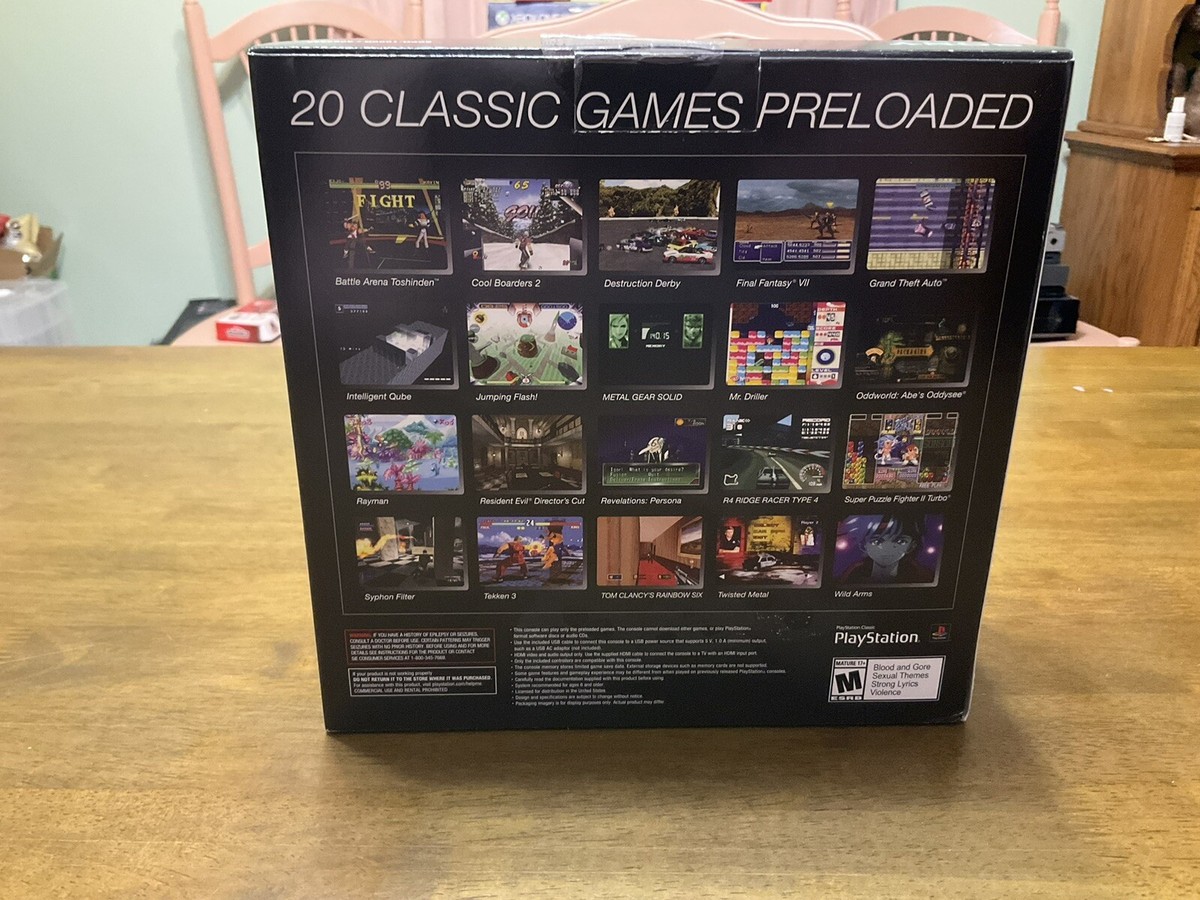 Brand New Sealed Sony PlayStation PS Classic Mini SCPH-1000R With