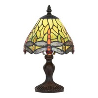 5LL-5620 Tiffany-Lampe-Leuchte-Stehlampe-Tischlampe-Tischleuchte Ø 18X32 Cm E14/