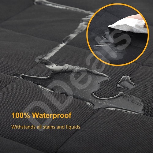 Rear Back Seat Cover Quilted Car Protector Pet Waterproof For Volkswagen VW - Picture 6 of 6