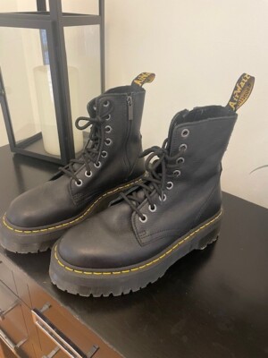 Perfect Condition Doc Martens Jadon Leather Unisex Boot Women Size 10-Men Size 9