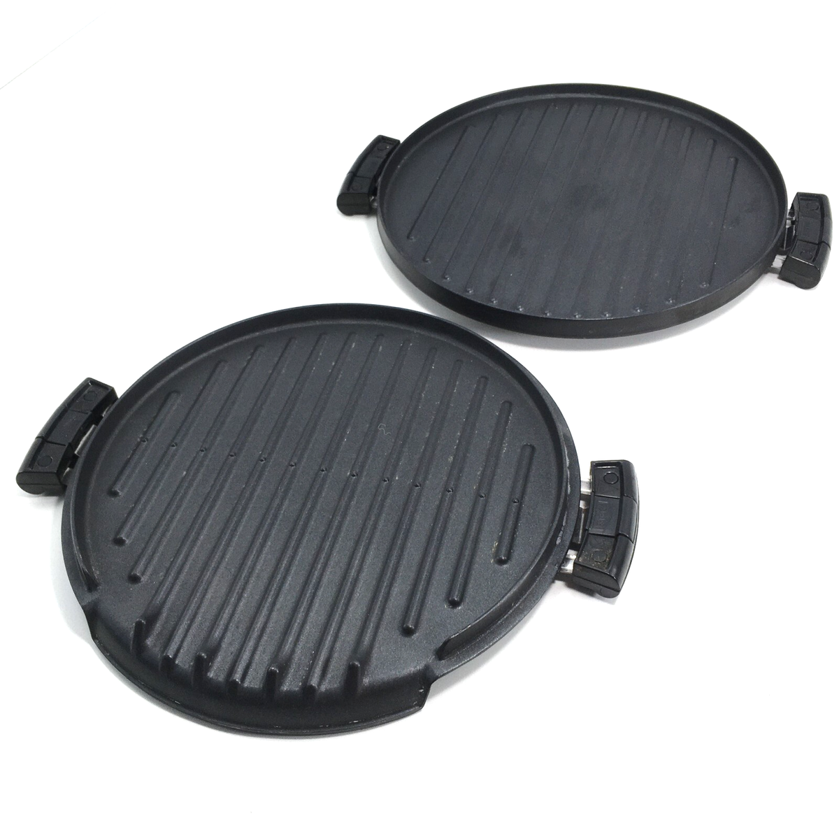 x2 George Foreman Grill GRP0720 GRP106 Top & Bottom ROUND GRILL