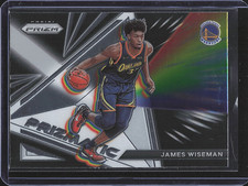 James Wiseman 2021-22 Panini Prizm Prizmatic Insert #30 Warriors