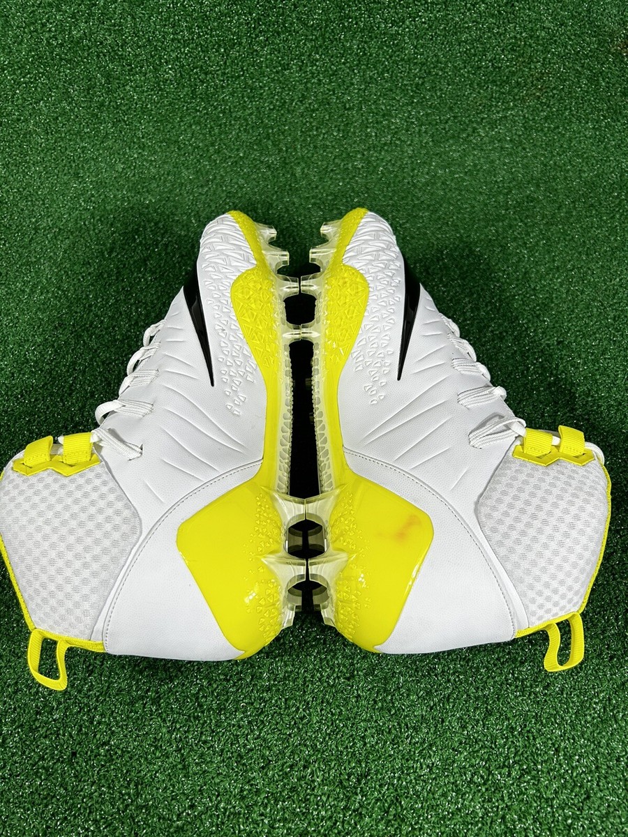 Size 14- Mens Nike Force Savage Pro White Dynamic Yellow 