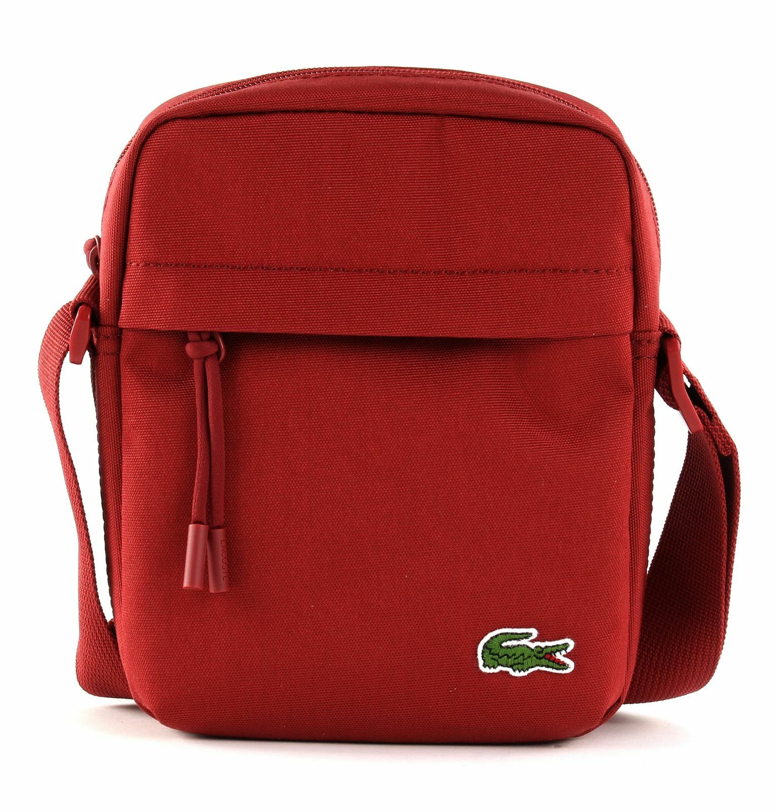 lacoste vertical camera bag