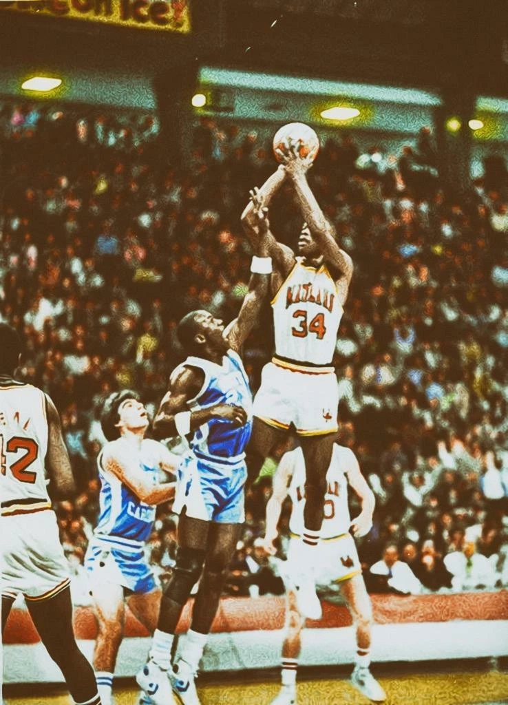 Photo: Michael Jordan-Len Bias Dunk - Tar Heel Times