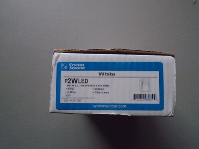 SYSTEM SENSOR P2WLED   ''NEW''