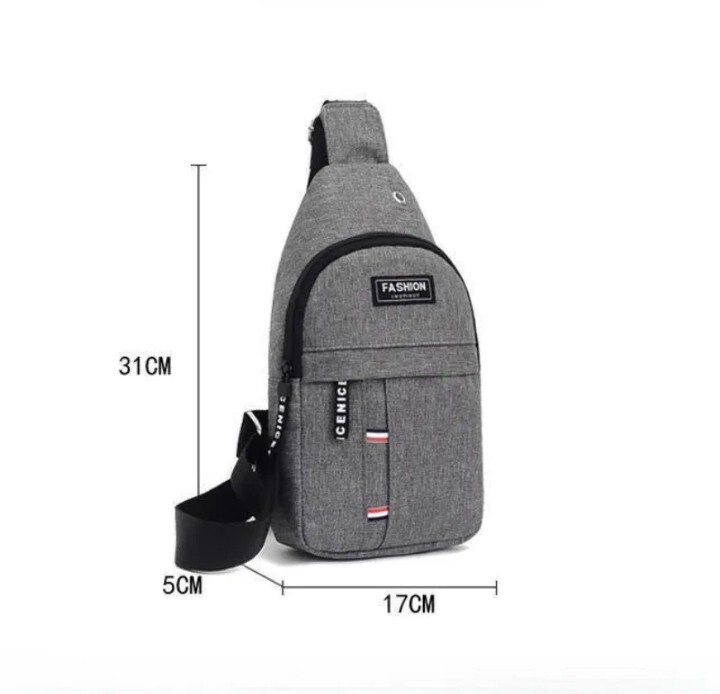 Mens Over-the-Shoulder Cross-Body Bag