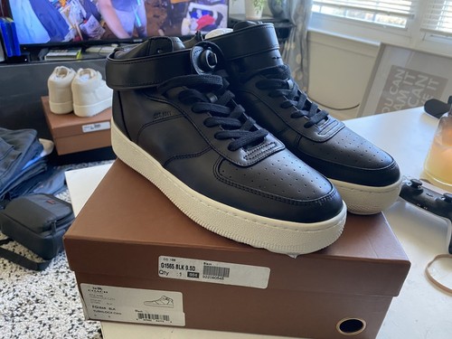 coach sneakers men black