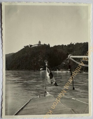 orig. Photo Linz Danube ship boat 1932 Passau 