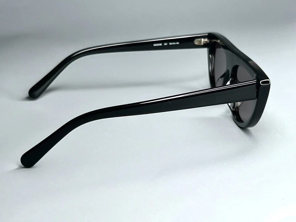 Nuevas gafas de sol Stella McCartney negras ojo de gato SC0203S 55-140 auténticas Foto 2 de 4