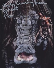 ANDY CUNNINGHAM as Ephant Mon - Star Wars: ROTJ GENUINE SIGNED AUTOGRAPH