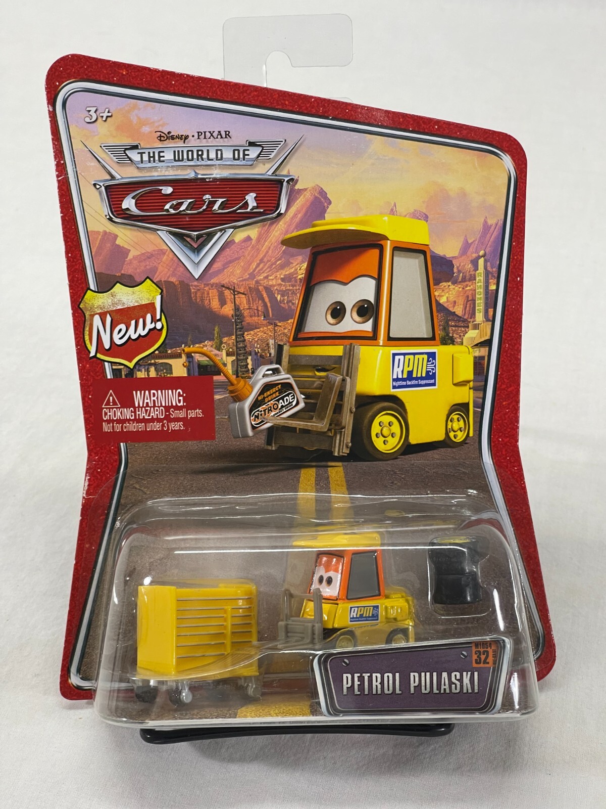 Disney Pixar The Cars World Of Cars PETROL PULASKI 32 Diecast Toy Car