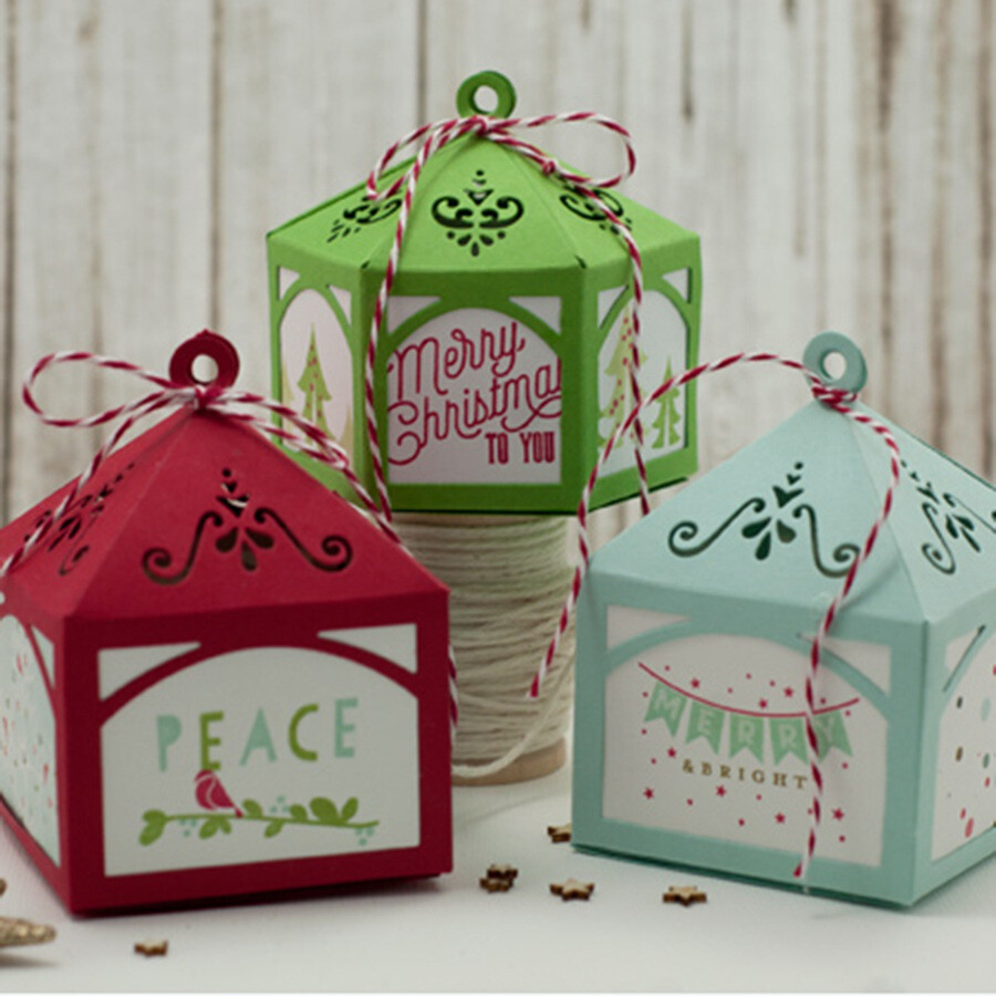 Six Sided Box Metal Cutting Dies DIY Album Greeting Cards