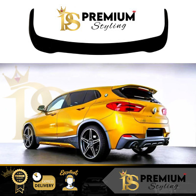 BMW X2 F39 X2M M35i Glanz Schwarz Heck Dach Spoiler Kofferraum Flügel Lippe Body Kit 2018+