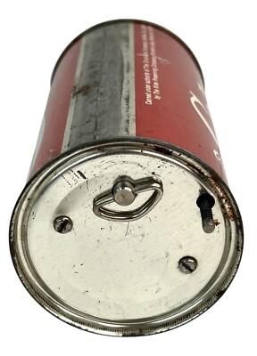Vtg Coke Coca Cola Soda Can Musical Cigarette Lighter Windup Music Box  Bottom