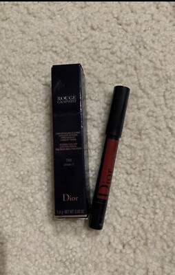 Christian Dior Rouge Graphist Lipstick Pencil 784 Draw It | eBay