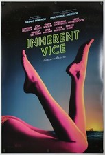Inherent Vice original DS movie poster 27x40 2014 Advance Paul Thomas Anderson