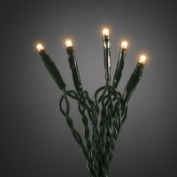 Micro Led Lichterkette 100Er Bernstein / GrüN Ein Strang Innen 6354-820