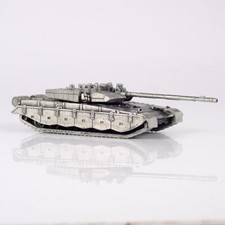1:72 China PLA Type 99 Main Battle Tank Model All-metal Silve