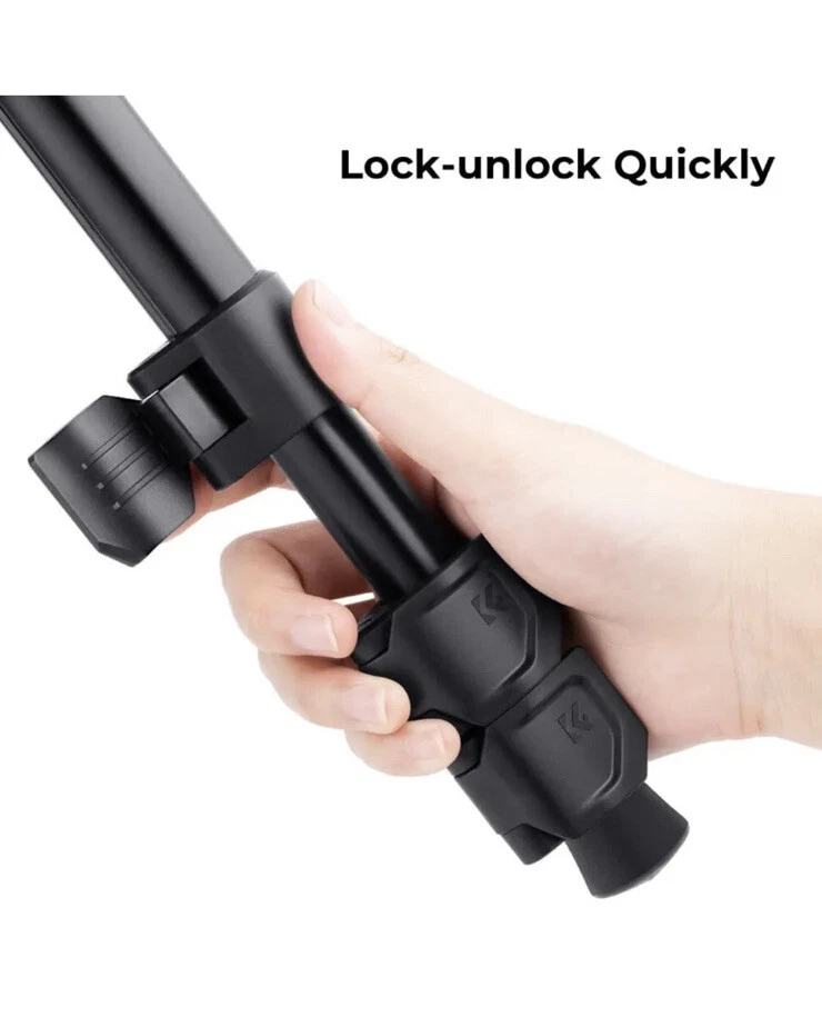 K&F Concept B234A1+BH-28L Tripod - Thumbnail 5