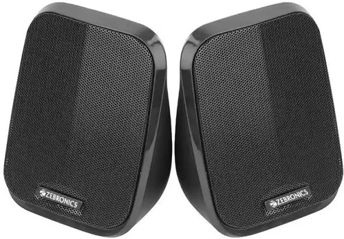 ZEBRONICS Zeb - Fame 5 watt Laptop/Desktop Speaker (Black, 2.0 Channel) - Picture 9 of 9