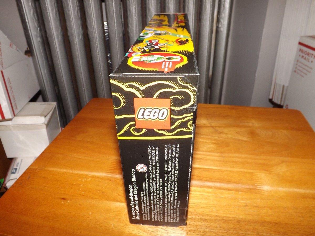 LEGO MONKIE KID WHITE DRAGON HORSE BIKE 259 PCS 80006 NIB 2020