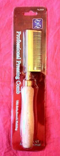 Pressing STRAIGHTENING HOT COMB Professional STOVE iron Wooden