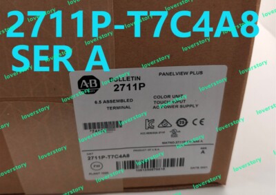 BRAND NEW AB 2711P-T7C4A8 /A PanelView Plus FREE Ship 2711PT7C4A8