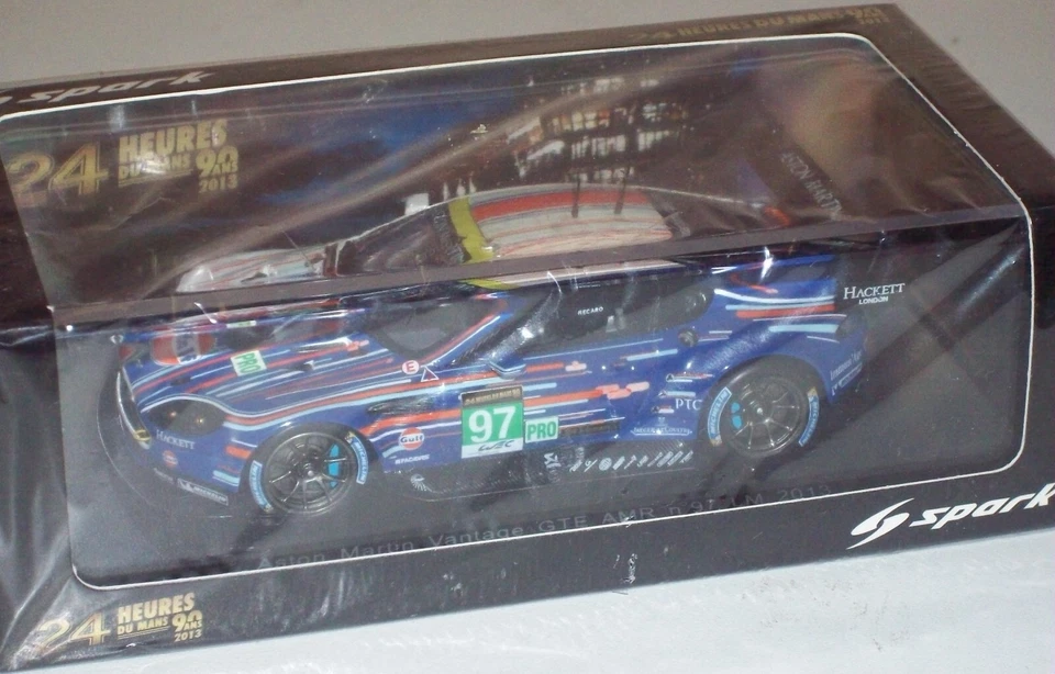 SPARK 1/43 S3772 ASTON MARTIN VANTAGE GTE AMR #97 2013 Dumbreck/Mucke/Turner NLA - Immagine 2 di 4