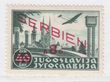 DEUTSCHE BESETZUNG SERBIEN German Occupation SERBIA 1941 8d MNH** A27P34F24115