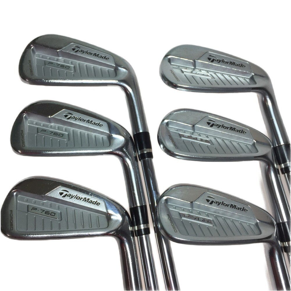TaylorMade P.760 ６〜Ｐ　5本　DGs200 アイアンセット Golf Iron Set TaylorMade P 760 FORGED Dynamic Gold S200 6pcs