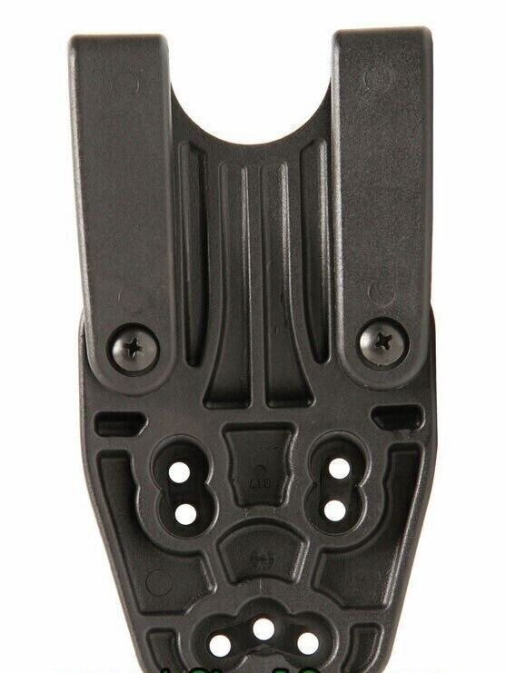 Blackhawk Jacket Slot Belt Loop with Duty Holster Screws Black Blackhawk Jacket Slot Belt Loop with Duty Holster Screws Black