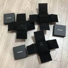 CHANEL Chanel accessories empty boxes 3 pieces