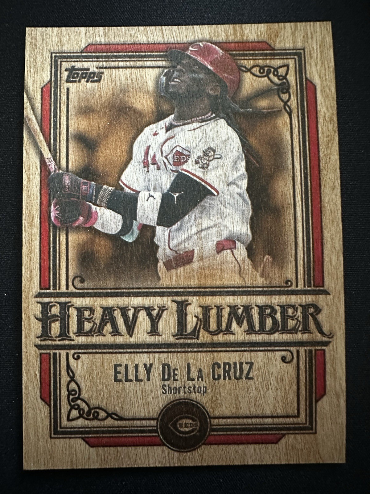 2025 Topps  Heavy Lumber SSP #HL-11 Elly De La Cruz Cincinnati Reds ⚾️🏟️