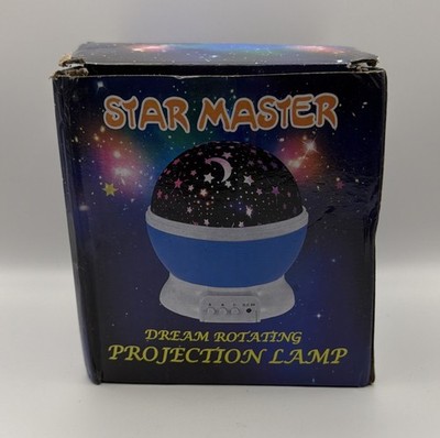 NEW, Dream Rotating Star Projection Lamp