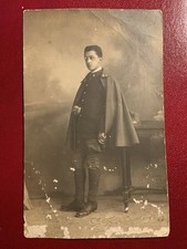 CESENA MILITARE SOLDATO IN STUDIO FOTO TARTAGNI CARTOLINA ANIMATA NON VIAGGIATA