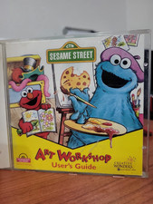 Sesame Street Art Workshop CD-ROM Windows 95 Children's Educational Creative