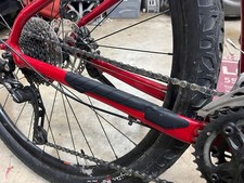 2 Pcs Silicone Bike Frame Chainstay Protector Stickers Bicycle Chain Guard Cover