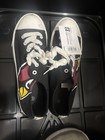 Arizona Cardinals Low Top Canvas Black Sneakers Mens 10 FOCO Brand Football NFL — photo 1