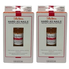 2 Pack Sally Hansen Hard As Nails Strengthening Treatment 45079 Natural Tint