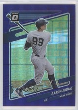 2021 Panini Donruss Optic Purple Pandora Prizm 54/99 Aaron Judge #184 i2b