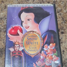 Disney Snow White and the Seven Dwarfs Platinum Edition DVD Movie Region 1 NTSC